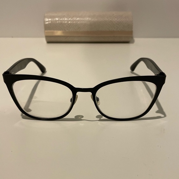 🚫SOLD🚫 Jimmy Choo Eyeglass Frames JC189 NSB 140 - Picture 2 of 15
